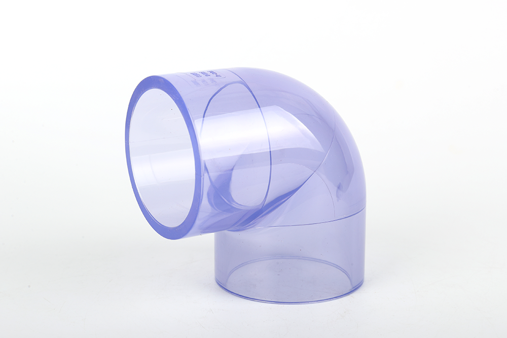 海棠透明 90 度弯头